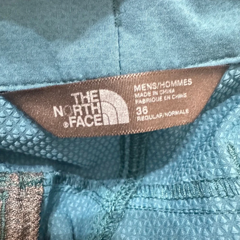 The North Face Hiking Shorts Mens 36 Blue Teal Regular Fit Technical‎ Outdoor